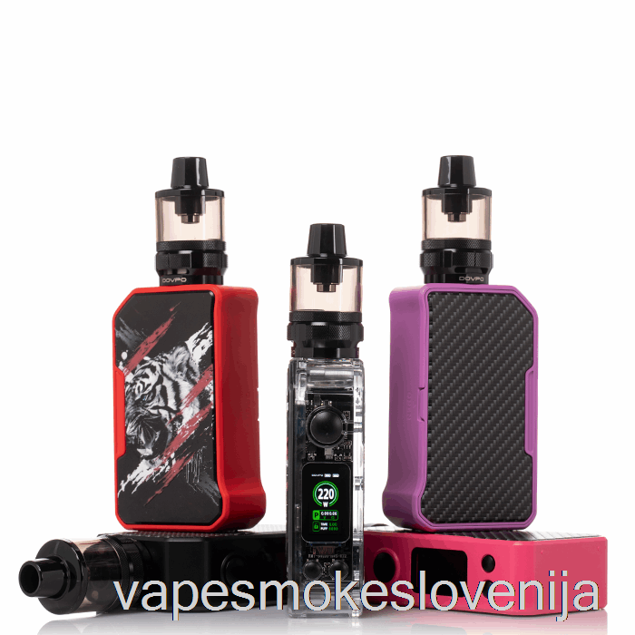 Vape Za Enkratno Uporabo Dovpo Mvp 220w Starter Kit Fire Demon Beast Black